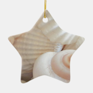 Sunny Summer Seashells Collection Ceramic Tree Decoration