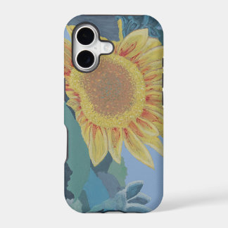 Sunny Summer Yellow Sunflower modern abstract
