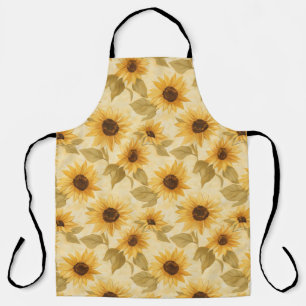 Sunny Sunflower Garden Apron