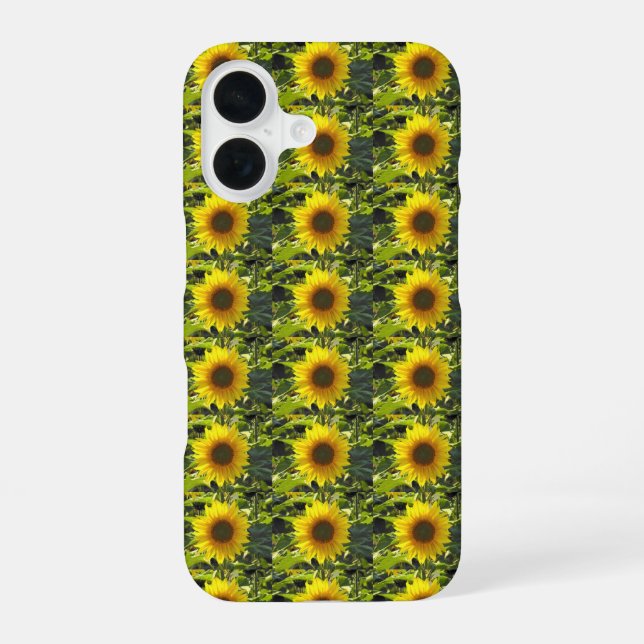 Sunny Sunflower iPhone Case (Back)