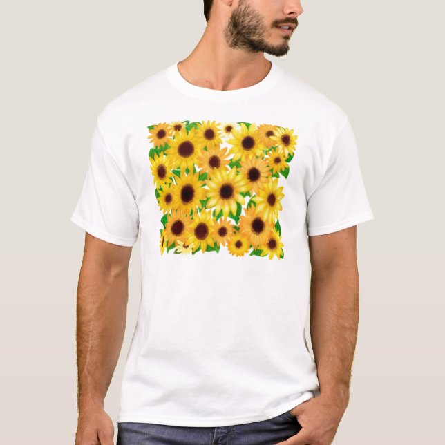 Sunny Sunflowers T-Shirt (Front)