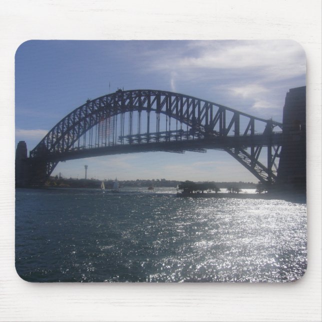 sunny sydney bridge mouse pad (Front)