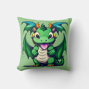 Sunny The Friendly Dragon Cushion