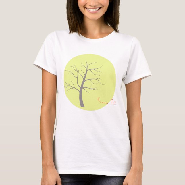 Sunny Tree funky T-shirt (Front)