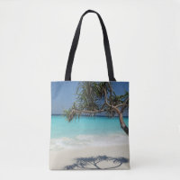 Sunny Tropical Beach Ocean Paradise