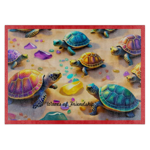 "Sunny Turtle Days" Cutting Board
