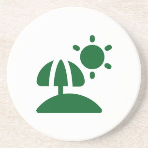 Sunny Vacation Coaster