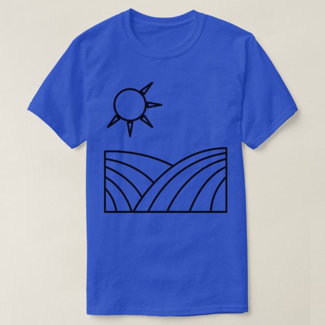 Sunny Vineyard T-Shirt (Design Front)