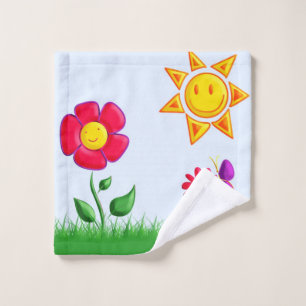 SUnny  Wash Cloth