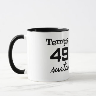 Sunny weather especially the country 49.3 mug