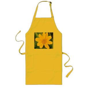 Sunny Yellow Flower Apron