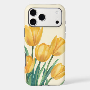 Sunny Yellow Tulips