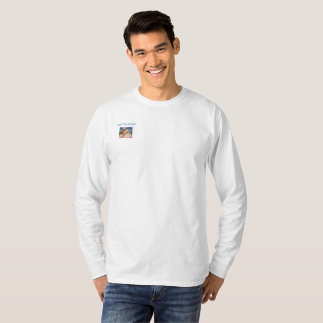 Sunnybeachman long sleeve sea turtle t shirt (Front Full)