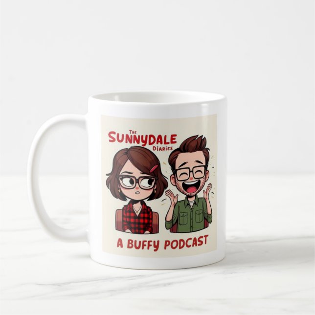 Sunnydale Diaries Podcast Logo Mug (Left)