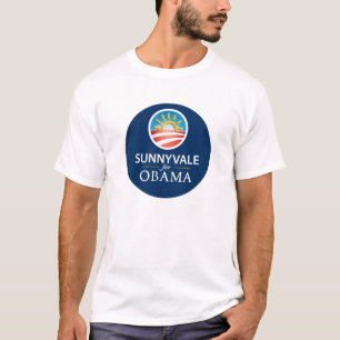 Sunnyvale for Obama T - Light T-Shirt