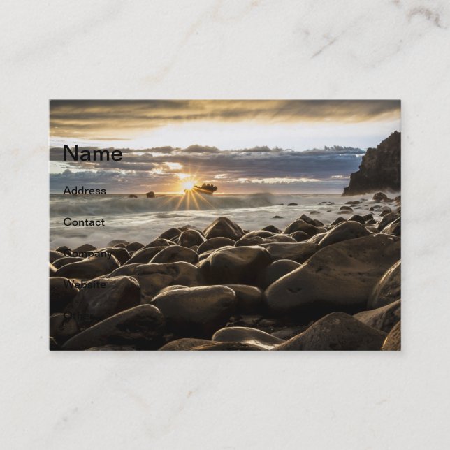 sunrise-1239727 business card (Front)