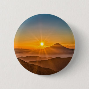 Sunrise 6 Cm Round Badge