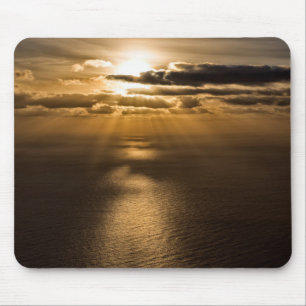 Sunrise above the Atlantic ocean Mouse Pad