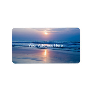 Sunrise Address Label
