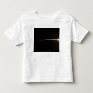 Sunrise as viewed in space toddler T-Shirt