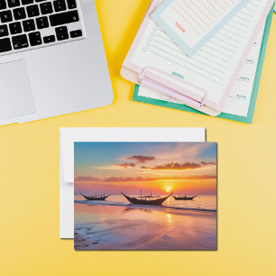 Sunrise at Al Wakrah Beach –   Qatar Postcard