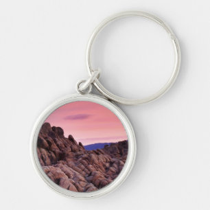 Sunrise at Alabama Hills Key Ring