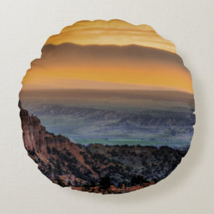 Sunrise at Bryce Canyon Round Cushion