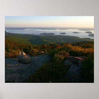 Sunrise at Cadillac Mountain II Poster