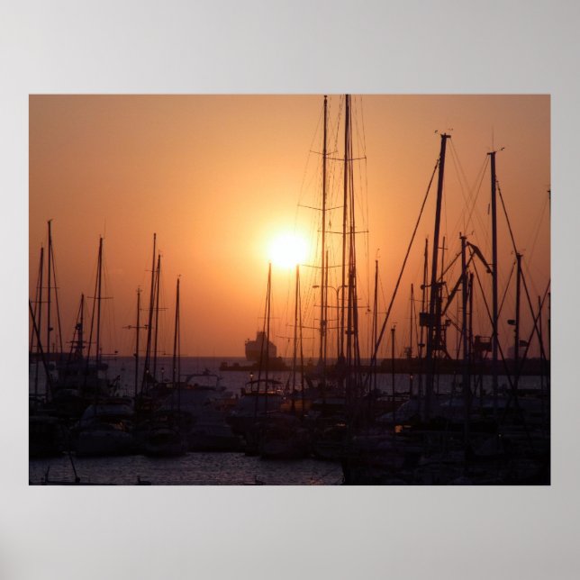 Sunrise at Crete Poster (Front)