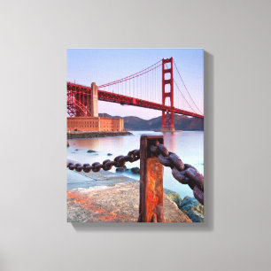 Sunrise At Fort Point Canvas Print