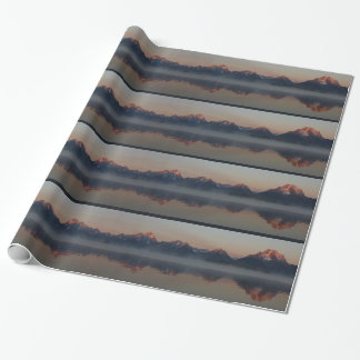 Sunrise at Jackson Dam Grand Teton National Park Wrapping Paper