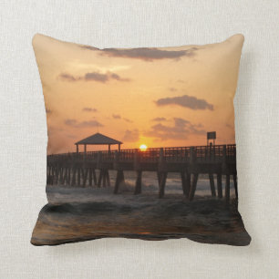 Sunrise at Juno Beach Cushion