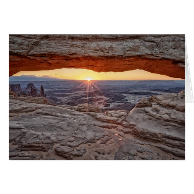 Sunrise at Mesa Arch, Canyonlands National Park (Front Horizontal)