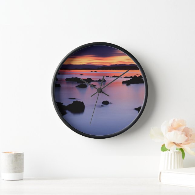 Sunrise at Mono Lake's Black Point Clock (Home)