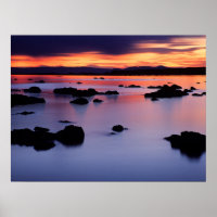 Sunrise at Mono Lake's Black Point
