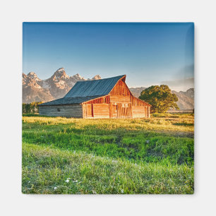 Sunrise at Moulton Barn Magnet