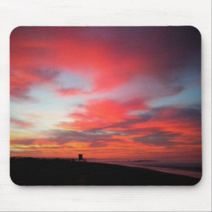 Sunrise at Newport Beach, California Mouse Pad