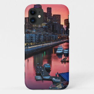 Sunrise at pier 66 looking down on bell harbour iPhone 11 case