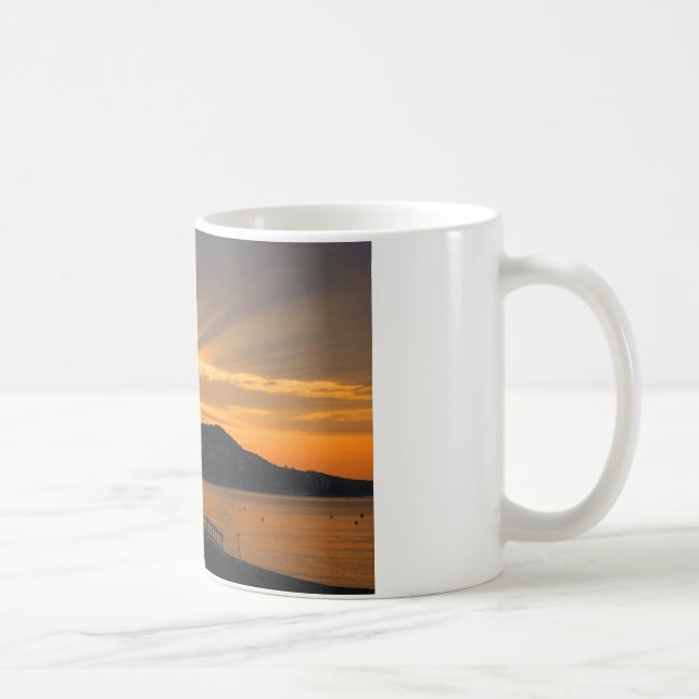 Sunrise At Promenade des Anglais Coffee Mug (Right)