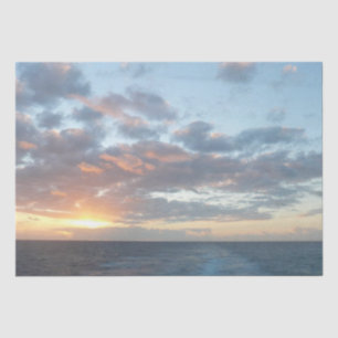 Sunrise at Sea I Pastel Seascape Tissue Paper