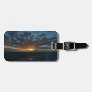 Sunrise at Sea II Ocean Seascape Luggage Tag