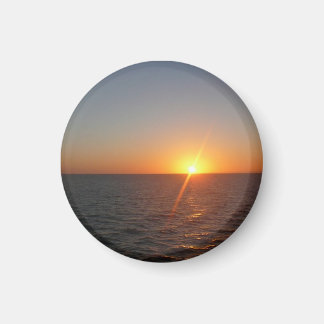 Sunrise at Sea III Ocean Horizon Seascape Magnet