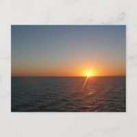 Sunrise at Sea III Ocean Horizon Seascape