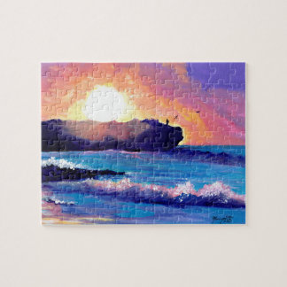 Sunrise at Shipwreck Beach Kauai Jigsaw Puzzle