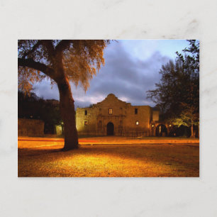 Sunrise At The Alamo Postcard