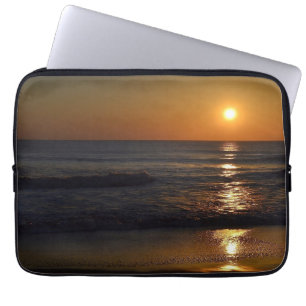 Sunrise at the Beach by Shirley Taylor Laptop Sleeve