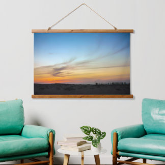 Sunrise at the Beach Hanging Tapestry