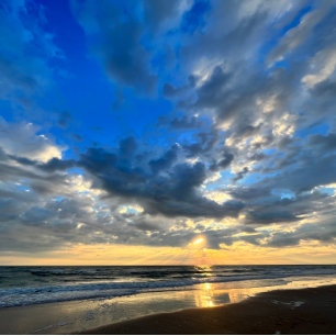 Sunrise at the Beach Mouse Mat