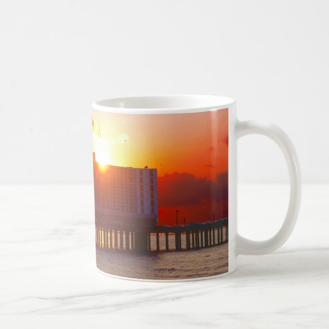 Sunrise At The Flagship Hotel Mugs (Right)