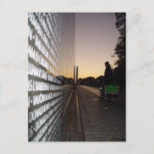 Sunrise at Vietnam Veterans Memorial Postcard